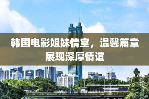 韓國(guó)電影姐妹情室，溫馨篇章展現(xiàn)深厚情誼