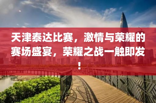 天津泰達比賽，激情與榮耀的賽場盛宴，榮耀之戰(zhàn)一觸即發(fā)！