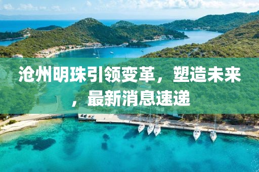 滄州明珠引領(lǐng)變革，塑造未來，最新消息速遞