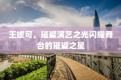 王媛可，璀璨演藝之光閃耀舞臺的璀璨之星