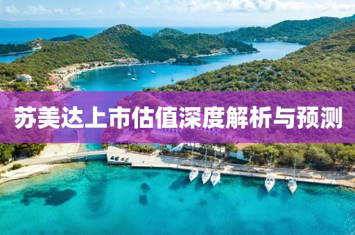 蘇美達上市估值深度解析與預測