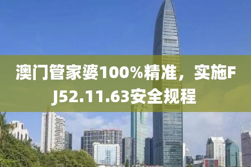 澳門管家婆100%精準(zhǔn)，實(shí)施FJ52.11.63安全規(guī)程