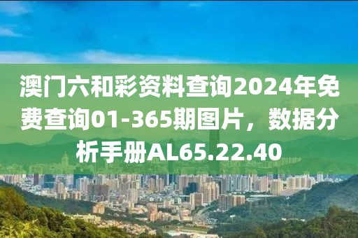 澳門六和彩資料查詢2024年免費查詢01-365期圖片，數(shù)據(jù)分析手冊AL65.22.40