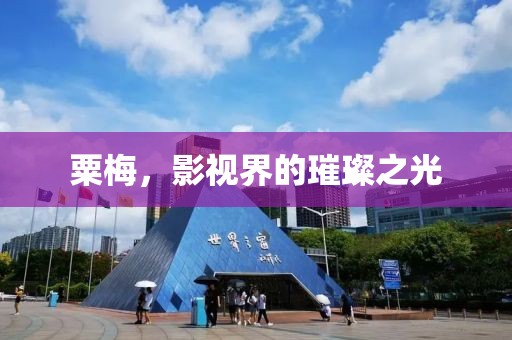 粟梅，影視界的璀璨之光
