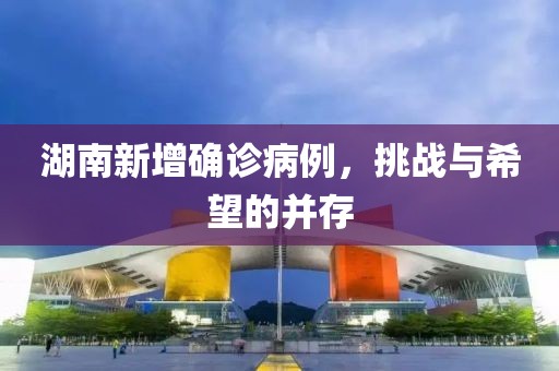 湖南新增確診病例，挑戰(zhàn)與希望的并存